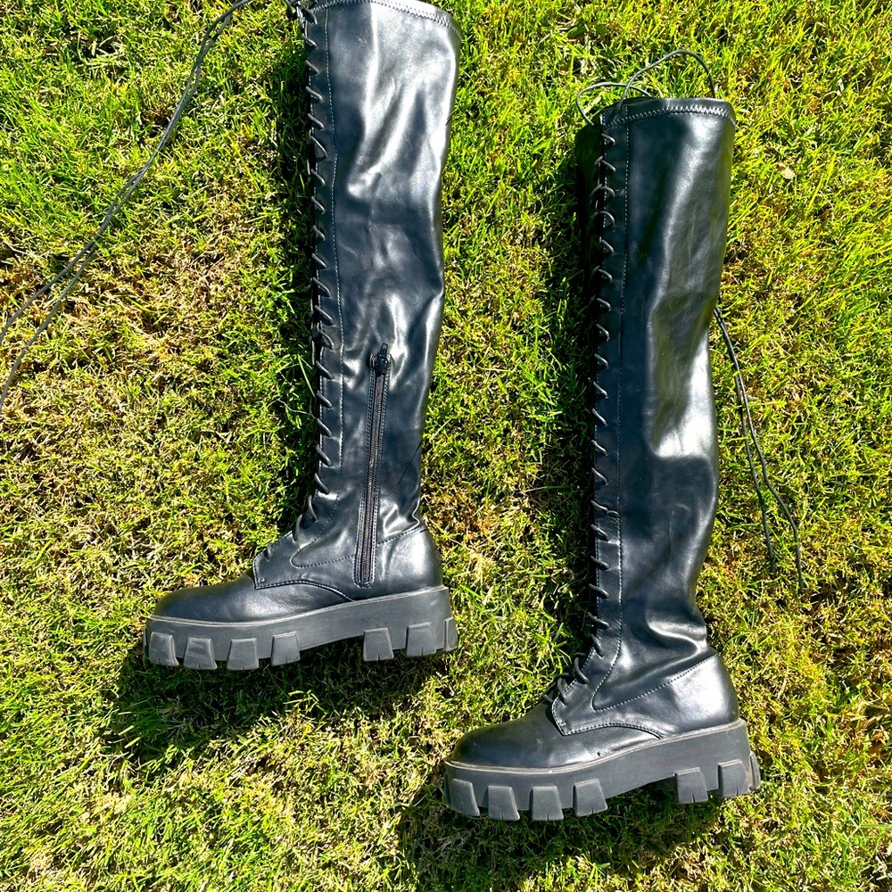Black over the knee Boots